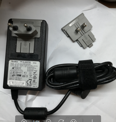 New 24VDC 1.25A 30W ResMed R360-761(WA-30A24UGKN) AC Power adapter for RESMED S9 UNIT
